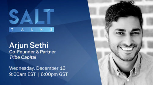 Arjun Sethi on SALT Talks